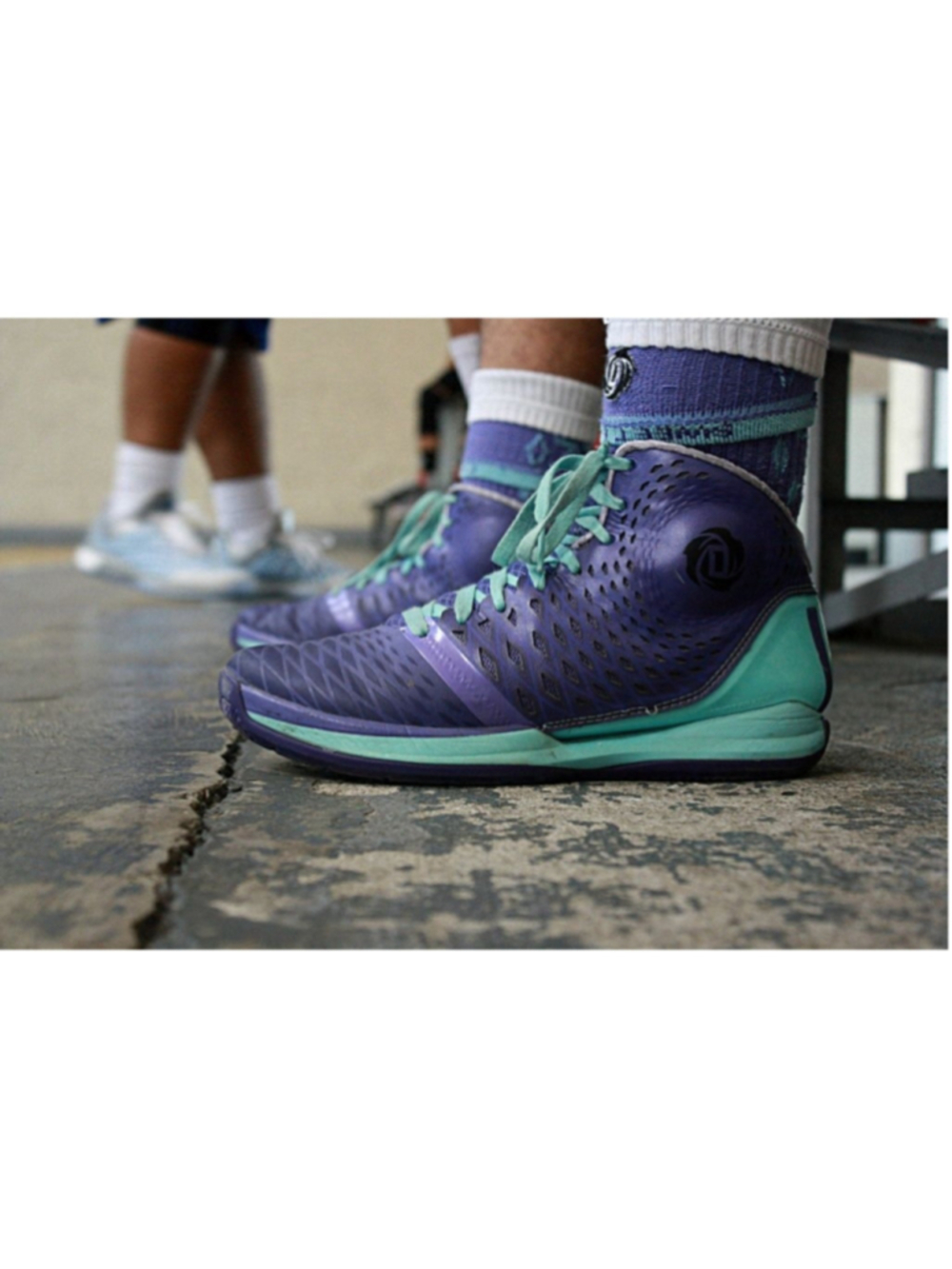 Adidas D Rose 3.5 Murray Park Basketball Shoes Purple Size 9K